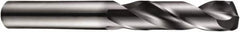 DORMER - 10.2mm 140° Spiral Flute Solid Carbide Screw Machine Drill Bit - TiAlN Finish, Right Hand Cut, 55mm Flute Length, 102mm OAL, Four Facet Split Point, Straight Shank, Through Coolant - Caliber Tooling