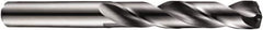 DORMER - 19.8mm 140° Solid Carbide Jobber Drill - TiAlN Finish, Right Hand Cut, Straight Shank, 153mm OAL, Four Facet Split Point - Caliber Tooling