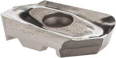 Iscar - HM90 AXCR150525 P Grade IC28 Carbide Milling Insert - Uncoated, 0.197" Thick, 2.5mm Corner Radius - Caliber Tooling