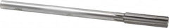 Made in USA - 0.536" Carbide-Tipped 6 Flute Chucking Reamer - Straight Flute, 7/16" Straight Shank, 2" Flute Length, 8" OAL - Caliber Tooling