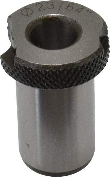 Value Collection - Type SF, 23/64" Inside Diam, Head, Slip Fixed Drill Bushing - 5/8" Body Outside Diam, 1" Length Under Head, Steel, LS-TW-2 Compatible - Caliber Tooling