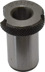 Value Collection - Type SF, 23/64" Inside Diam, Head, Slip Fixed Drill Bushing - 5/8" Body Outside Diam, 1" Length Under Head, Steel, LS-TW-2 Compatible - Caliber Tooling