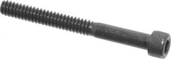 Value Collection - #6-32 UNC Hex Socket Drive, Socket Cap Screw - Alloy Steel, Black Oxide Finish, Partially Threaded, 1-3/8" Length Under Head - Caliber Tooling