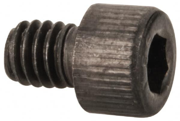 Value Collection - #6-40 UNF Hex Socket Drive, Socket Cap Screw - Alloy Steel, Black Oxide Finish, Fully Threaded, 3/16" Length Under Head - Caliber Tooling