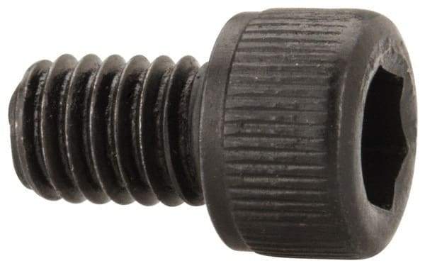 Value Collection - #8-36 UNF Hex Socket Drive, Socket Cap Screw - Alloy Steel, Black Oxide Finish, Fully Threaded, 1/4" Length Under Head - Caliber Tooling