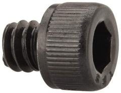 Value Collection - #10-24 UNC Hex Socket Drive, Socket Cap Screw - Alloy Steel, Black Oxide Finish, Fully Threaded, 3/16" Length Under Head - Caliber Tooling