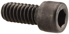 Value Collection - 1/4-20 UNC Hex Socket Drive, Socket Cap Screw - Alloy Steel, Black Oxide Finish, Fully Threaded, 9/16" Length Under Head - Caliber Tooling