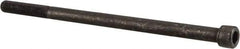 Value Collection - 1/4-28 UNF Hex Socket Drive, Socket Cap Screw - Alloy Steel, Black Oxide Finish, Partially Threaded, 4-1/2" Length Under Head - Caliber Tooling