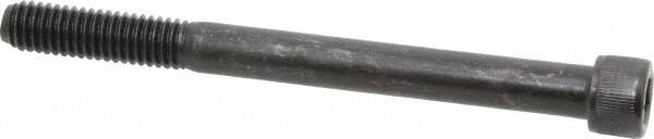 Value Collection - 3/8-16 UNC Hex Socket Drive, Socket Cap Screw - Alloy Steel, Black Oxide Finish, Partially Threaded, 4-1/4" Length Under Head - Caliber Tooling