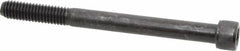 Value Collection - 3/8-16 UNC Hex Socket Drive, Socket Cap Screw - Alloy Steel, Black Oxide Finish, Partially Threaded, 4-1/4" Length Under Head - Caliber Tooling