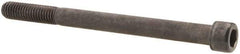 Value Collection - 3/8-16 UNC Hex Socket Drive, Socket Cap Screw - Alloy Steel, Black Oxide Finish, Partially Threaded, 4-3/4" Length Under Head - Caliber Tooling