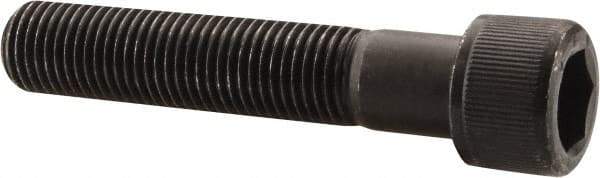 Value Collection - 7/16-20 UNF Hex Socket Drive, Socket Cap Screw - Alloy Steel, Black Oxide Finish, Partially Threaded, 2-1/4" Length Under Head - Caliber Tooling