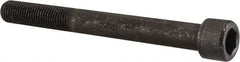 Value Collection - 7/16-20 UNF Hex Socket Drive, Socket Cap Screw - Alloy Steel, Black Oxide Finish, Partially Threaded, 4" Length Under Head - Caliber Tooling