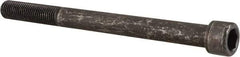 Value Collection - 7/16-20 UNF Hex Socket Drive, Socket Cap Screw - Alloy Steel, Black Oxide Finish, Partially Threaded, 5" Length Under Head - Caliber Tooling