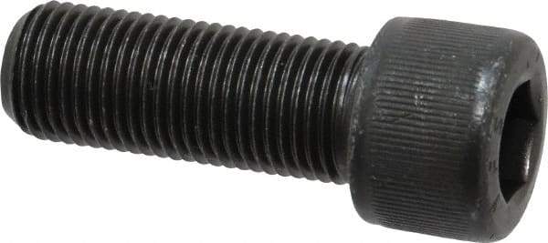 Value Collection - 1/2-20 UNF Hex Socket Drive, Socket Cap Screw - Alloy Steel, Black Oxide Finish, Fully Threaded, 1-3/8" Length Under Head - Caliber Tooling