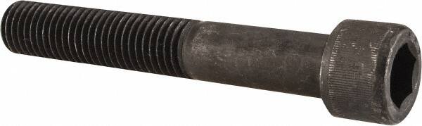 Value Collection - 3/4-10 UNC Hex Socket Drive, Socket Cap Screw - Alloy Steel, Black Oxide Finish, Partially Threaded, 4-3/4" Length Under Head - Caliber Tooling