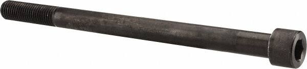 Value Collection - 1-8 UNC Hex Socket Drive, Socket Cap Screw - Alloy Steel, Black Oxide Finish, Partially Threaded, 14" Length Under Head - Caliber Tooling