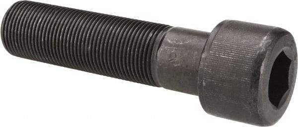 Value Collection - 1-14 UNF Hex Socket Drive, Socket Cap Screw - Alloy Steel, Black Oxide Finish, Partially Threaded, 4" Length Under Head - Caliber Tooling