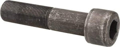 Value Collection - 1-14 UNF Hex Socket Drive, Socket Cap Screw - Alloy Steel, Black Oxide Finish, Partially Threaded, 4-1/2" Length Under Head - Caliber Tooling