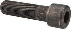 Value Collection - 1-1/4 - 12 UNF Hex Socket Drive, Socket Cap Screw - Alloy Steel, Black Oxide Finish, Partially Threaded, 4-1/2" Length Under Head - Caliber Tooling