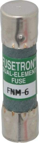 Cooper Bussmann - 250 VAC, 6 Amp, Time Delay General Purpose Fuse - Fuse Holder Mount, 1-1/2" OAL, 10 at 125 V kA Rating, 13/32" Diam - Caliber Tooling