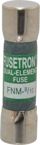 Cooper Bussmann - 250 VAC, 0.8 Amp, Time Delay General Purpose Fuse - Fuse Holder Mount, 1-1/2" OAL, 10 at 125 V kA Rating, 13/32" Diam - Caliber Tooling