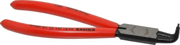 Knipex - Internal Retaining Ring Pliers - 6-3/4" OAL, Bent Nose - Caliber Tooling