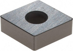 Ingersoll Cutting Tools - CNGA432 Grade AB30 Ceramic Turning Insert - 80° Diamond, 1/2" Inscr Circle, 3/16" Thick, 1/32" Corner Radius - Caliber Tooling