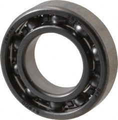 SKF - 10mm Bore Diam, 19mm OD, Open Thin Section Radial Ball Bearing - 5mm Wide, 1 Row, Round Bore, 132 Lb Static Capacity, 310 Lb Dynamic Capacity - Caliber Tooling