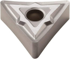 Seco - TNMP332 MF1 Grade 890 Carbide Turning Insert - Uncoated, 60° Triangle, 3/8" Inscr Circle, 3/16" Thick, 1/32" Corner Radius - Caliber Tooling