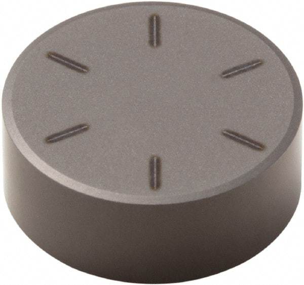 Seco - RNMN42 Grade CBN500 PCBN Turning Insert - Uncoated, Round, 1/2" Inscr Circle, 1/8" Thick - Caliber Tooling