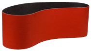 5 x 132" - 36+ Grit - Precision Shaped Ceramic Grain - Cloth Belt - Caliber Tooling