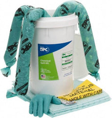 Brady SPC Sorbents - 6 Gal Capacity Hazardous Materials Spill Kit - 6.5 Gal Bucket - Caliber Tooling