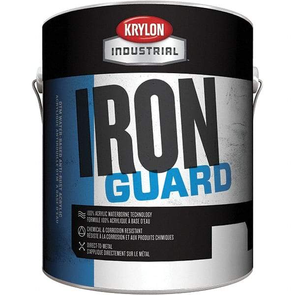 Krylon - 1 Gal Light Machine Gray Flat Finish Acrylic Enamel Paint - Exterior - Caliber Tooling