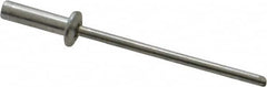 RivetKing - Size 44 Dome Head Aluminum Closed End Sealing Blind Rivet - Aluminum Mandrel, 0.188" to 1/4" Grip, 1/4" Head Diam, 0.129" to 0.133" Hole Diam, 0.485" Length Under Head, 1/8" Body Diam - Caliber Tooling