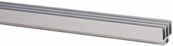 80/20 Inc. - 1 Panel, 0 to 48" Wide Door, Clear Anodized Aluminum Door Slide Track - 0.275" Door Thickness - Caliber Tooling