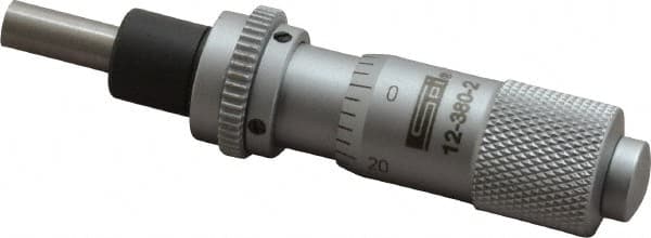 SPI - 1/2 Inch, 0.51 Inch Thimble, 0.2 Inch Spindle Diameter x Mechanical Micrometer Head - Caliber Tooling