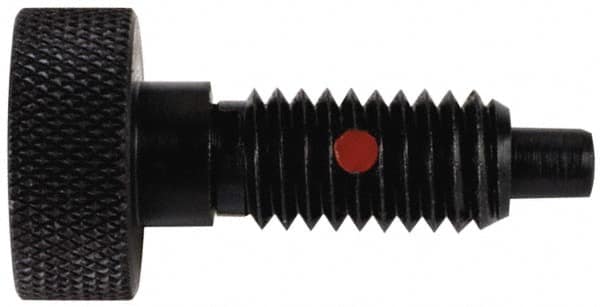 TE-CO - Knob-Handle Plungers Thread Size: 1/2-13 Thread Length (Decimal Inch): 0.8750 - Caliber Tooling