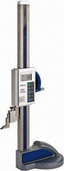 Mitutoyo - 12" Electronic Height Gage - 0.0005" Resolution, Accurate to 0.0015", LCD Display, SPC Data Output - Caliber Tooling