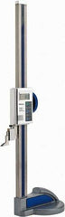 Mitutoyo - 18" Electronic Height Gage - 0.0005" Resolution, Accurate to 0.002", LCD Display, SPC Data Output - Caliber Tooling