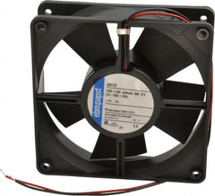 EBM Papst - 12 Volts, DC, 100 CFM, Square Tube Axial Fan - 0.42 Amp Rating, 119mm High x 119mm Wide x 1.26" Deep - Caliber Tooling