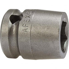 Apex - Impact Sockets Drive Size (Inch): 3/8 Size (Inch): 7/16 - Caliber Tooling