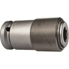 Apex - 3/4" Drive, 7/16" Socket, Quick Release Chuck - 2-3/8" OAL - Caliber Tooling