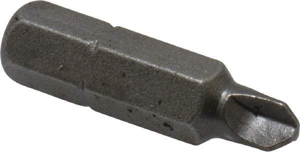 Apex - #2 Tri-Wing Bit - 1/4" Hex Drive, 1" OAL - Caliber Tooling