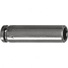 Impact Socket: 1/4″ Drive 6-Point