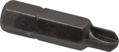 Apex - 1/4" Drive, #5 Torq-Set Screwdriver Bit - 1" OAL - Caliber Tooling