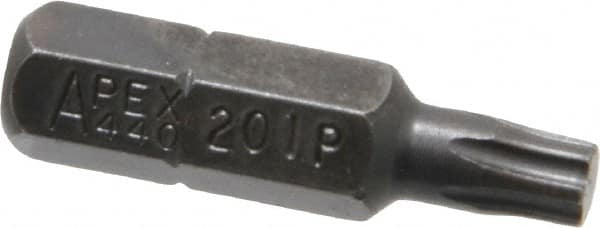 Apex - 1/4" Drive IP20 Torx Plus Screwdriver Bit - 1" OAL, Insert Bit - Caliber Tooling