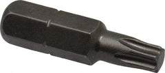 Apex - 5/16" Drive T30 Torx Screwdriver Bit - 1-1/4" OAL, Insert Bit - Caliber Tooling