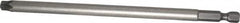 Apex - T40 Torx Bit - 1/4" Hex Drive, 6" OAL - Caliber Tooling