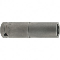 Impact Socket: 0.625″ Socket, Square Drive 6-Point, 3.25″ OAL